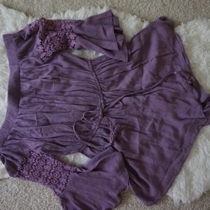 Dresses - Light purple off the shoulder romper sz M Dresses - Light purple off the shoulder romper sz M